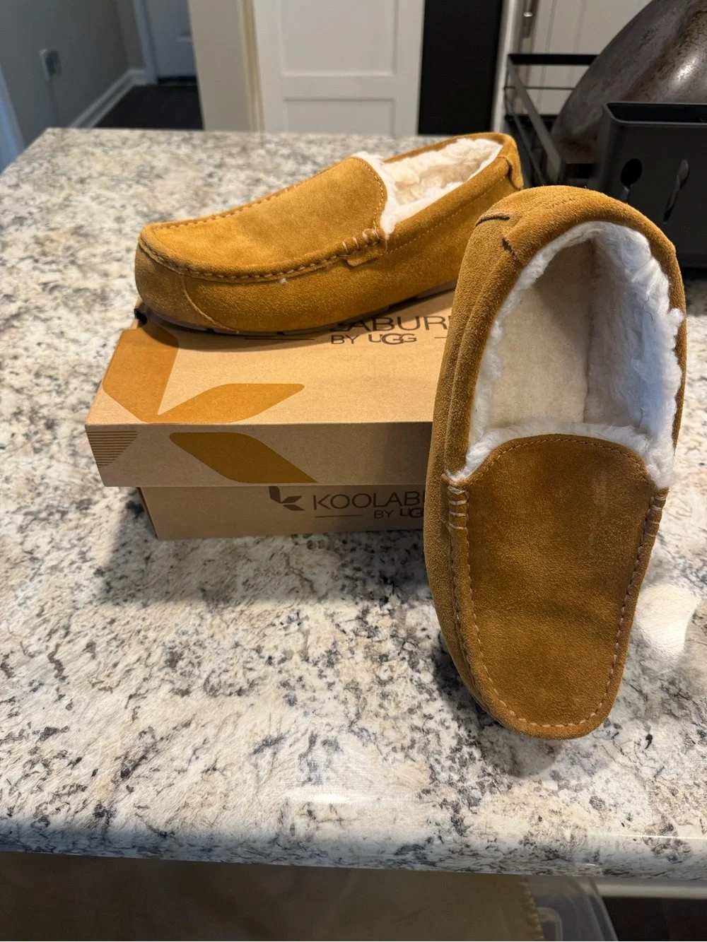Koolaburra Brown Men Tipton Loafers Slip-Ons